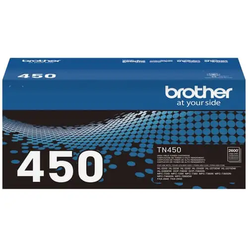 Original Brother  TN-450 Black High Yield Laser Toner Cartridge