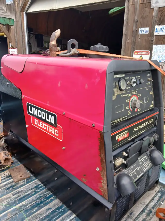 Lincoln 250 generator welder low hours 282 for sale $5500