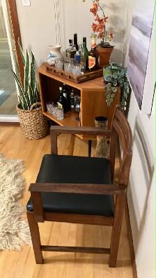 Mid century TEAK TECK Fauteuil Armchair / Accent chair / Chaise - Photo 9