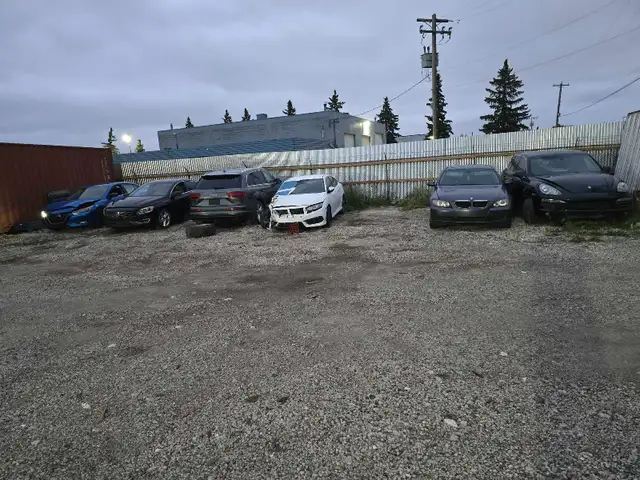 A 5 years old used car lot for sale ...