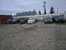 A 5 years old used car lot for sale ...