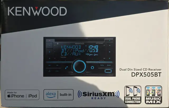 Kenwood KPX505BT Bluetooth Radio