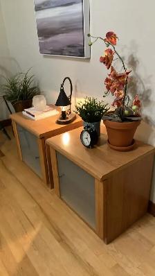 Mid century. Tables de nuit / d'appoint nightstands, lampe, tabl - Photo 10