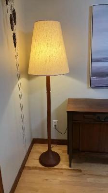 Mid century. TEAK TECK lampe / Buffet, crédence commode, bahut d - Photo 9