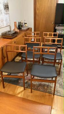 MCM vintage. TEAK TECK Meubles. Très grande table   2 rallonges. - Photo 8