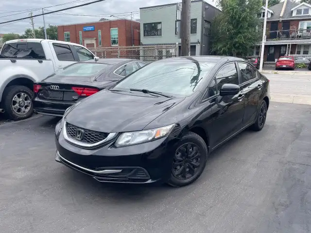 2015 Honda Civic LX HEATED SEATS, SAFETY, 1Y WARRANTY ENG & TRA