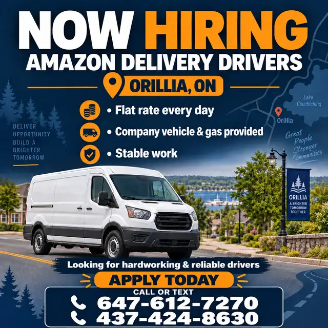 Hiring Amazon delivery drivers