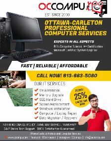 Fix Computer Repair Laptop in Ottawa Same Day Computer Services