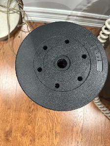 Weider Weight Bench with Barbell and Plates - Photo 4