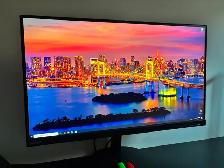 2 screen/écran LENOVO P27h-10, 27 in/po   2 HD video cables