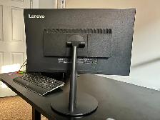2 screen/écran LENOVO P27h-10, 27 in/po   2 HD video cables - Photo 5