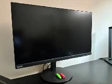 2 screen/écran LENOVO P27h-10, 27 in/po   2 HD video cables - Photo 9