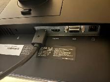 computer screen/ écran HP E233 Elite 24 in/po   3 HD video cable - Photo 7