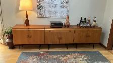 Mid century modern. TEAK TECK. Dining room set. VERY LARGE table - Photo 8