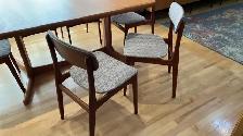 Mid century modern. TEAK TECK. Dining room set. VERY LARGE table - Photo 9