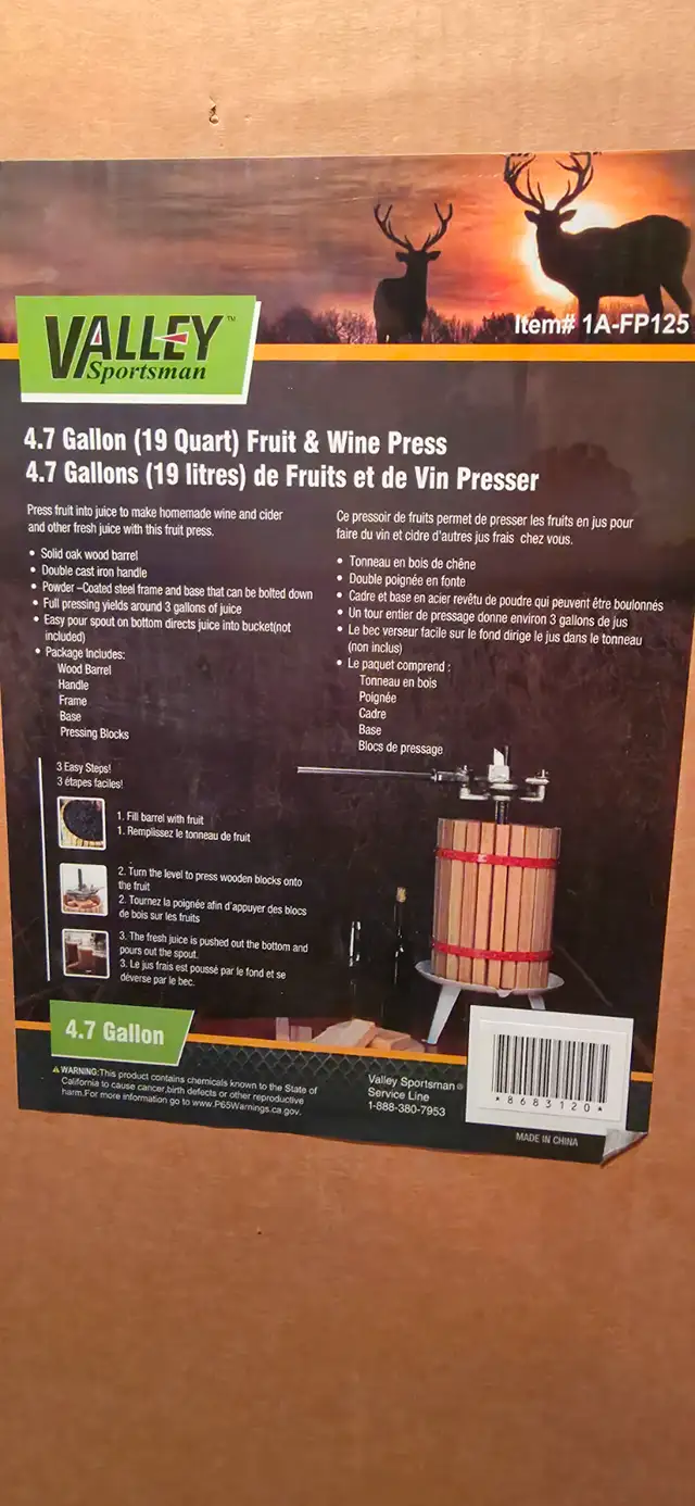 Fruit & Wine Press