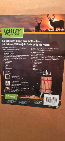 Fruit & Wine Press