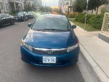 2012 Honda Civic back to school special
