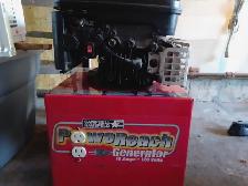 Portable generator, 2500 Watts, Used twice