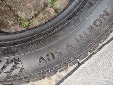 225-60R18x4 pneus hiver Nokian Nordman comme neufs. - Photo 6