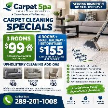 THIS WEEK ONLY! 3 Rooms Carpet Cleaning $99