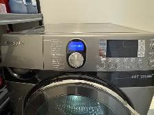 Beautifully Maintained Samsung Washer & Dryer Set  With Pedestal - Photo 6