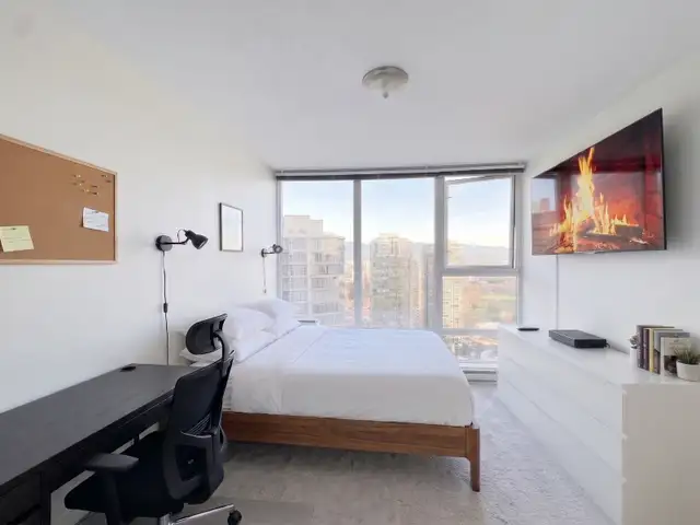 Furnished En-Suite Room Near VFS, SFU & Transit- All inclusive!