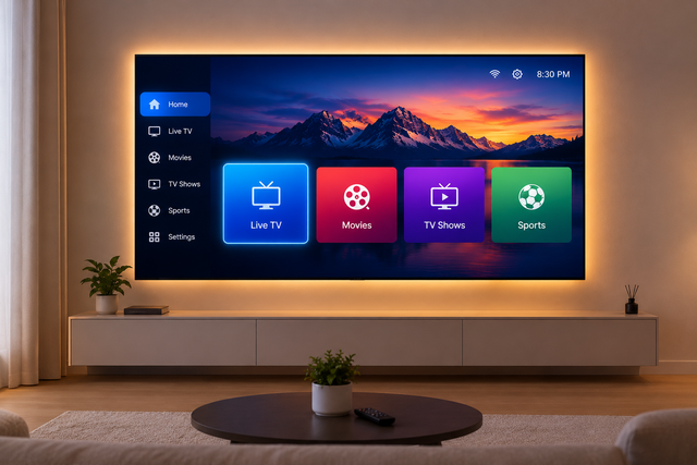 Digital Home Entertainment Streaming Service
