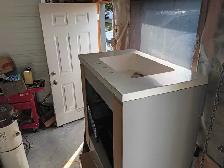 Bathroom sink and vanity new