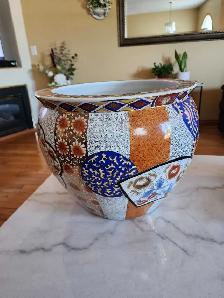 Decorative ceramic pot - Photo 4