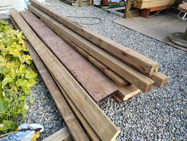Pressure Treated L:umber -  2' and 4 x 4