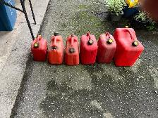 Multiple Plastic Gas Cans - Photo 2