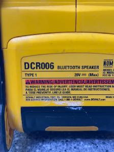 Dewalt DCR006 B/T Speaker AM/FM Radio - Photo 6