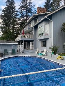 West Kelowna 2 Bdrm 1 Ba View Pool Hot Tub $2350
