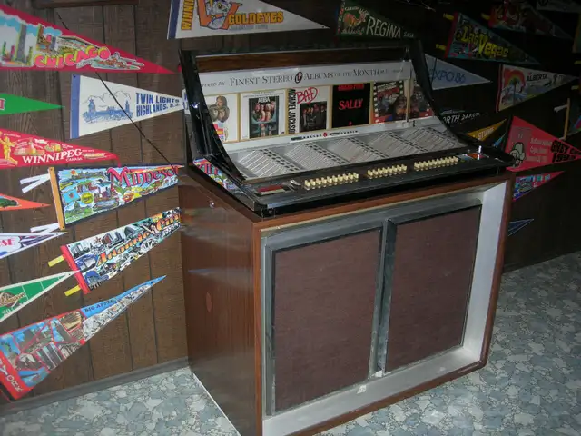 Seeburg Vintage Jukebox Console