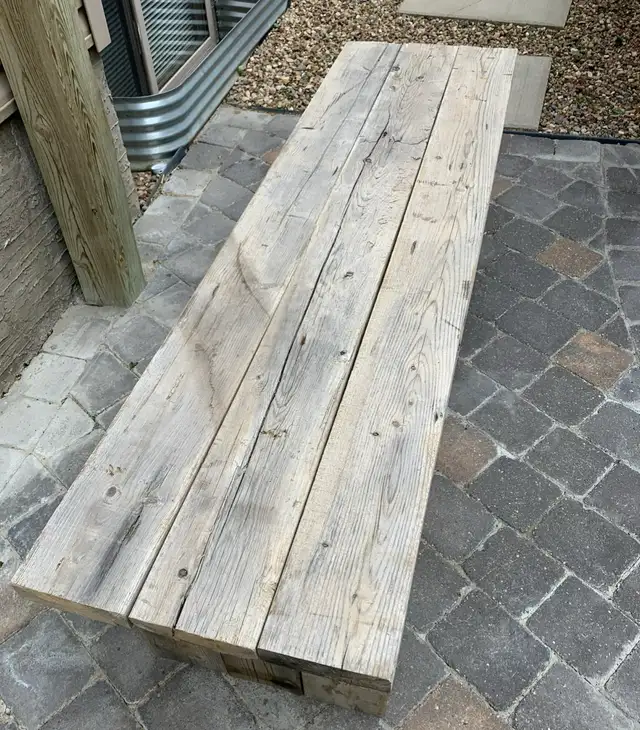 Reclaimed Lumber Benches