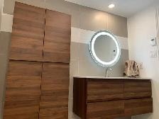 rénovation salle de bain,  sous-sol (bain, douche, céra - Photo 8