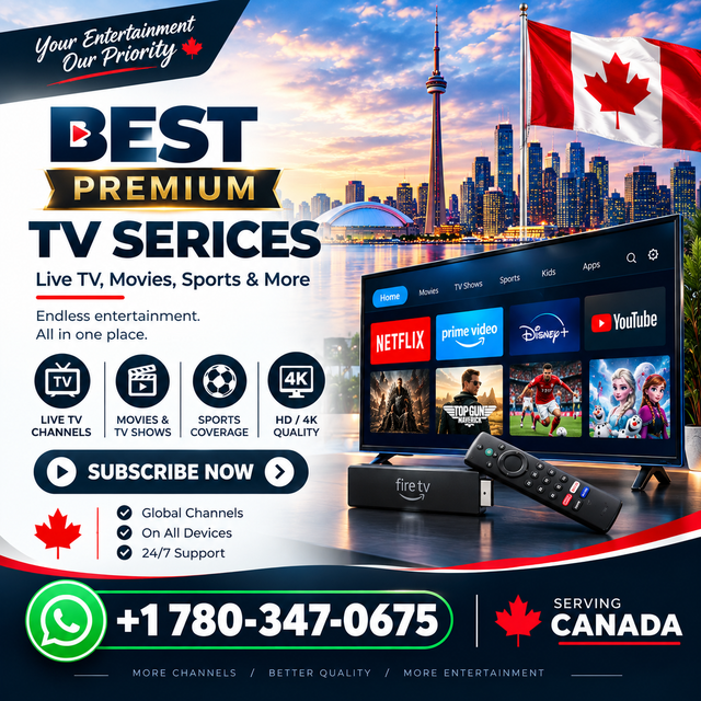 HUGE TV CHANNELS WITH 4K QUALITY AVAILABLE