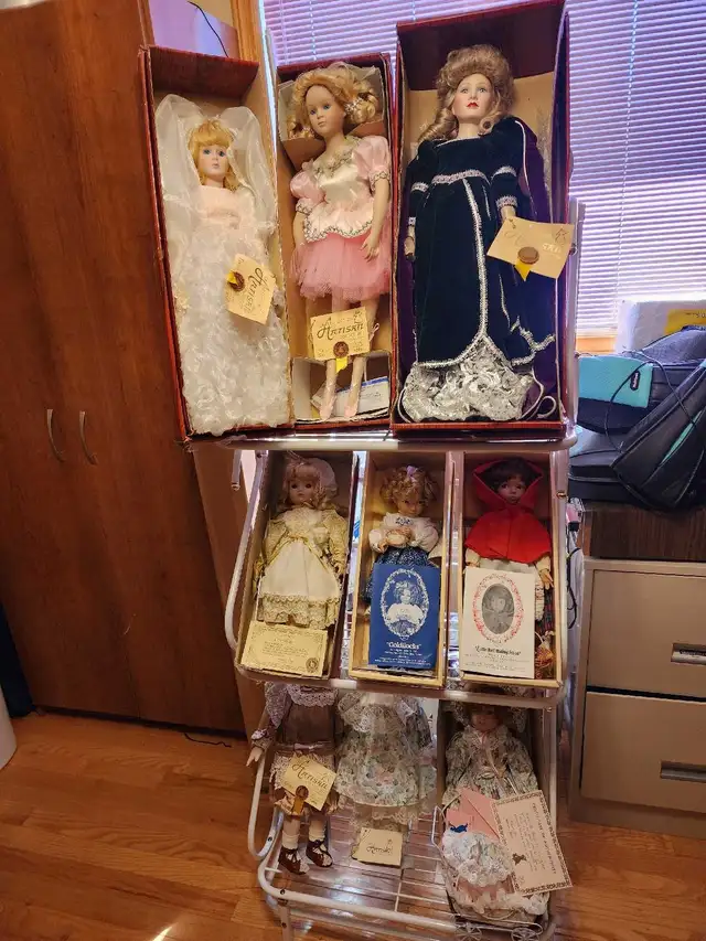 Artisan Collection Porcelain Dolls