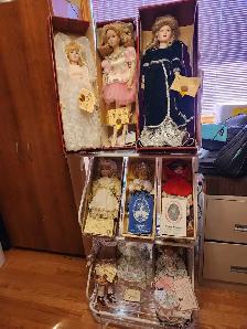 Artisan Collection Porcelain Dolls