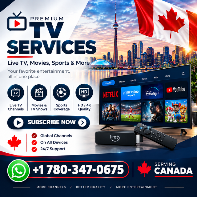 NON-STOP 4K TV STREAMING SERVICES AVAILABLE