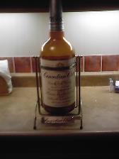 Canadian Club whiskey empty magnum