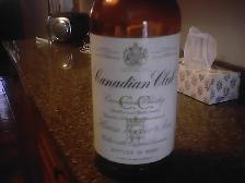 Canadian Club whiskey empty magnum - Photo 2
