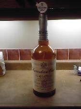 Canadian Club whiskey empty magnum - Photo 3