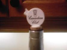 Canadian Club whiskey empty magnum - Photo 5