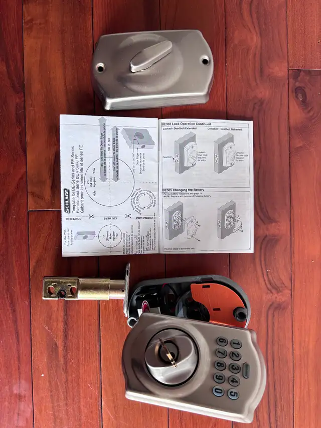 Schlage Electronic Deadbolt Keyless Entry Keypad