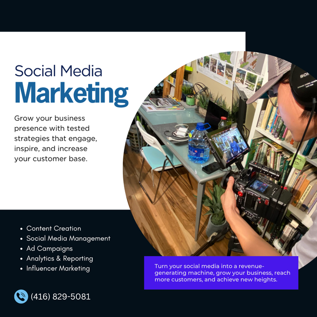 Professional Social Media Marketing 416-829-5081