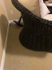 Two Beautiful Rattan Wicker Black Chairs - Photo 4