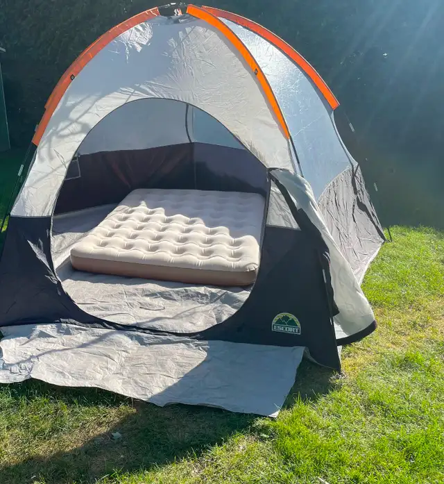 Tente à 2 avec matelas