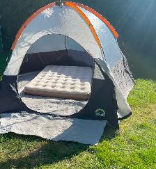 Tente à 2 avec matelas